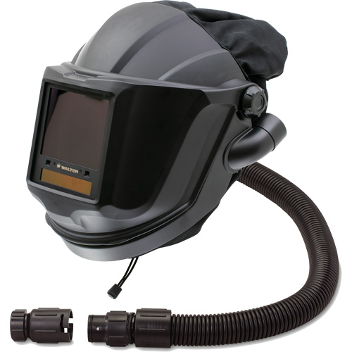 MAXSHIELD&reg; Supplied Air Respirator Shield & Flip-Front Welding with ADF Lens & Control Valve, Universal, Facepiece Canadian Safety Group Inc.