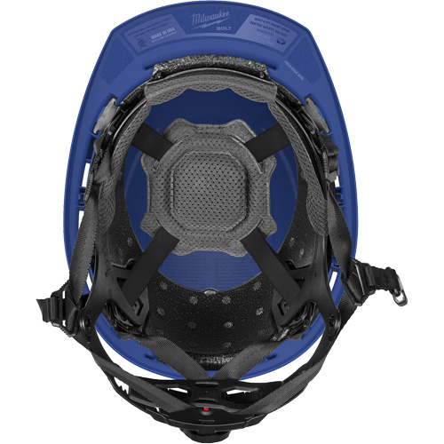 Casque de s&eacute;curit&eacute; &agrave; bordure avant BOLT, R&eacute;pond aux normes CSA type 2, Suspension Rochet, Ventil&eacute; Canadian Safety Group Inc.