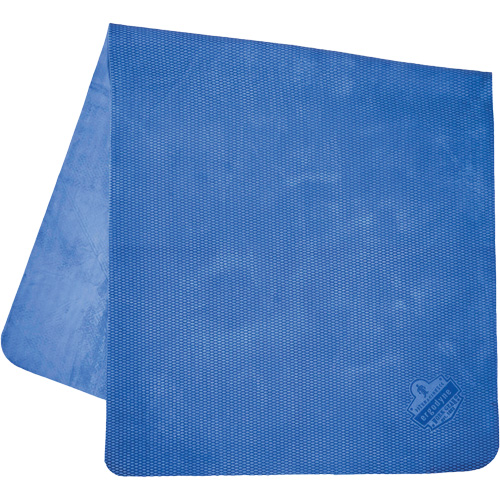Serviette de refroidissement par &eacute;vaporation &eacute;conomique Chill-Its 6601, Bleu Canadian Safety Group Inc.
