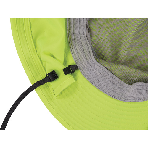 Chapeau de garde forestier 8934 Chill-Its avec prot&egrave;ge-nuque, grand/tr&egrave;s-grand, Lime haute visibilit&eacute; Canadian Safety Group Inc.
