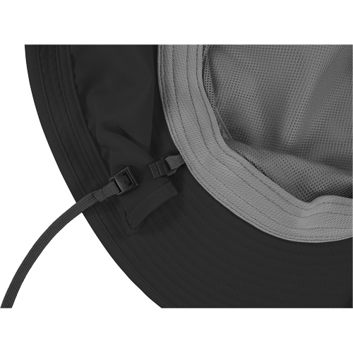 Chapeau de garde forestier 8934 Chill-Its avec prot&egrave;ge-nuque, grand/ T-grand, Noir Canadian Safety Group Inc.