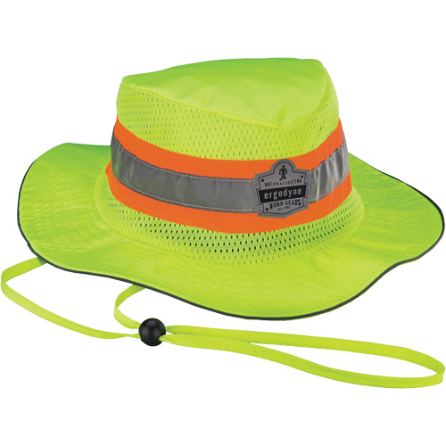 Chapeau de soleil de garde forestier GloWear 8935, grand/tr&egrave;s-grand, Jaune lime haute visibilit&eacute;, Polyester Canadian Safety Group Inc.