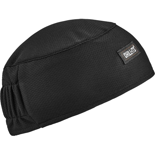 Calotte haute performance avec bandeau en &eacute;pong&eacute; Chill-Its 6630, Noir Canadian Safety Group Inc.