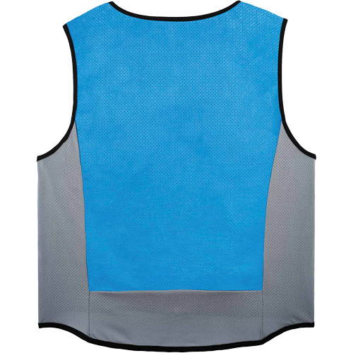 Chill-Its 6667 Wet Evaporative Cooling Vest with Zipper Closure, 5X-Large, Blue Canadian Safety Group Inc.