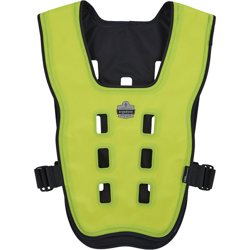 Veste de refroidissement &eacute;vaporatif Chill-Its 6685 avec fermeture &agrave; glissi&egrave;re, 2T-grand/3T-grand, Jaune lime haute visibilit&eacute; Canadian Safety Group Inc.