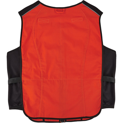 Veste de refroidissement &agrave; changement de phase l&eacute;g&egrave;re avec sachets de recharge Chill-Its 6260, Grand/T-Grand, Orange Canadian Safety Group Inc.