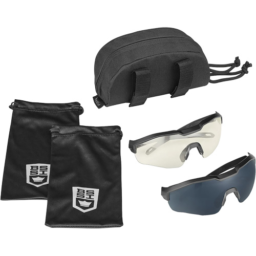 MY6 Safety Glasse Eyeshield Kit, Clear/Smoke Lens, Anti-Fog/Anti-Scratch, ANSI Z87+ Canadian Safety Group Inc.