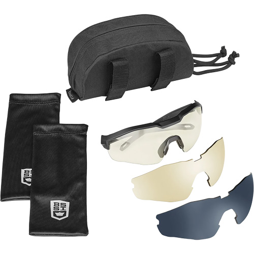 MY6 Safety Glasse Eyeshield Kit, Clear/Smoke/Copper Lens, Anti-Fog/Anti-Scratch, ANSI Z87+ Canadian Safety Group Inc.