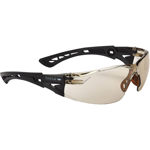 Lunettes de s&eacute;curit&eacute; Rush + BSSI, Lentille Brun/Cuivre, Antibu&eacute;e/Anti-&eacute;gratignures, ANSI Z87+ Canadian Safety Group Inc.