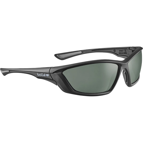 Lunettes de s&eacute;curit&eacute; &agrave; protection balistique SWAT, Lentille Gris, Antibu&eacute;e/Anti-&eacute;gratignures/Polaris&eacute;, ANSI Z87+ Canadian Safety Group Inc.
