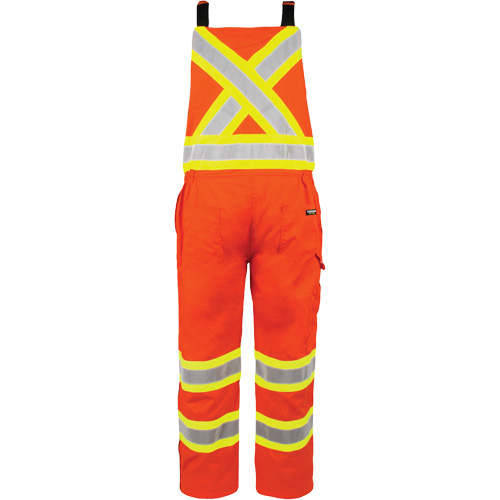 High-Visibility Unlined Overalls, 6X-Large, High Visibility Orange Canadian Safety Group Inc.