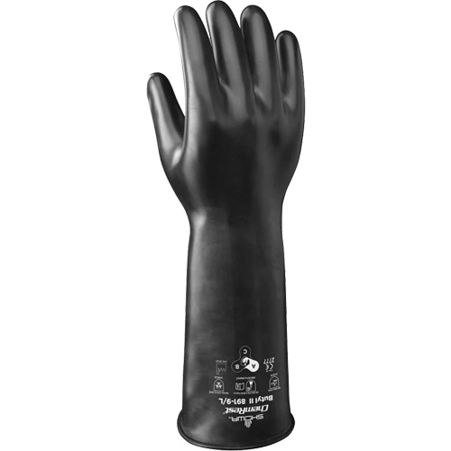 Gants r&eacute;sistant &agrave; l'acide & aux produits chimiques 981, Taille 2T-Grand/11, 14" lo, Caoutchouc butyle/Viton, 28 mils Canadian Safety Group Inc.
