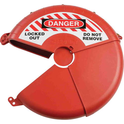 Dispositif de verrouillage coulissant pour vanne &agrave; opercule, Type Volant Canadian Safety Group Inc.