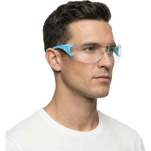 Adapt Lite Blue/White Safety Glasses, Clear Lens, Anti-Fog/Anti-Scratch, ANSI Z87+/Meets/Exceeds CSA Z94.3 Canadian Safety Group Inc.