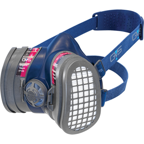 Elipse&reg; Low Profile OV/P100 NIOSH Respirator with Replacement Filters, Elastomer/Thermoplastic, Small/Medium Canadian Safety Group Inc.