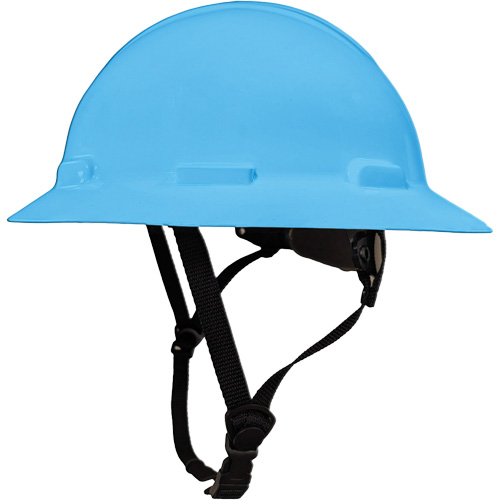 LIDGUARD&reg; Full Brim Hardhat with Chinstrap, Meets CSA Type 1, Ratchet Suspension, Vented Canadian Safety Group Inc.