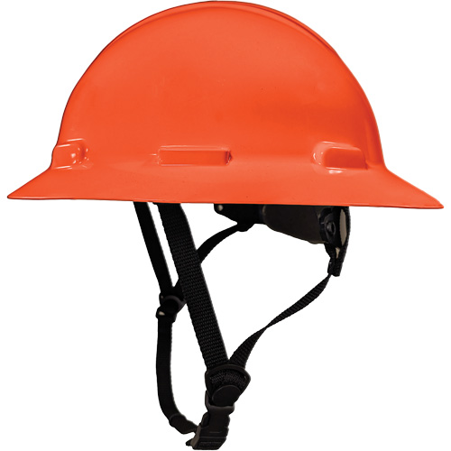 LIDGUARD&reg; Full Brim Hardhat with Chinstrap, Meets CSA Type 1, Ratchet Suspension, Vented Canadian Safety Group Inc.