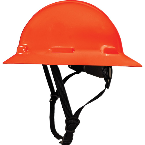 Casque de s&eacute;curit&eacute; &agrave; bordure compl&egrave;te LIDGUARD avec mentonni&egrave;re, R&eacute;pond aux normes CSA type 2, Suspension Rochet, Ventil&eacute; Canadian Safety Group Inc.
