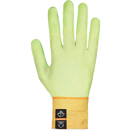 Dexterity Max Ultra-Thin High-Visibility Cut-Resistant Gloves, Size 9, Foam Nitrile Coated, TenActiv Shell, ASTM ANSI Level A6 Canadian Safety Group Inc.