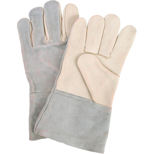 Gants de travail d'usage standard, Grand, Paume en Cuir fleur de vache Canadian Safety Group Inc.