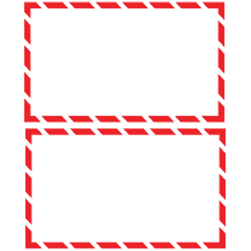&eacute;tiquettes SIMDUT 200/pqt, Papier, Rouleau, 4-3/4" lo x 8-1/2" la Canadian Safety Group Inc.