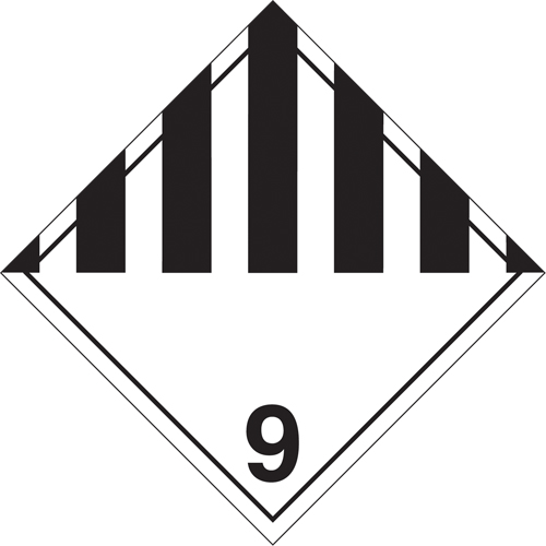 Plaque-&eacute;tiquette TMD divers dangers, Aluminium Canadian Safety Group Inc.