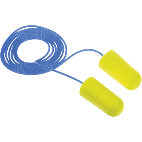 E-A-Rsoft Yellow Neon Earplugs, Bulk - Polybag, Corded Canadian Safety Group Inc.