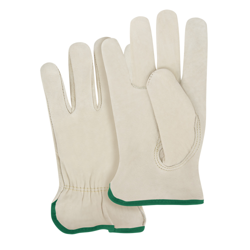 Gants pour conducteurs &agrave; ajustement serr&eacute;, Grand, Paume en Cuir fleur de vache Canadian Safety Group Inc.