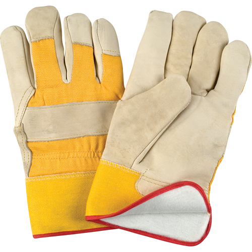 Abrasion-Resistant Winter-Lined Fitters Gloves, X-Large, Grain Cowhide Palm, Foam Fleece Inner Lining Canadian Safety Group Inc.