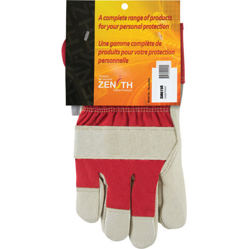 Gants d'ajusteur doubl&eacute;s pour l'hiver &agrave; chaleur sup&eacute;rieure, Grand, Paume en Cuir fleur de porc, Doublure en Thinsulate Canadian Safety Group Inc.