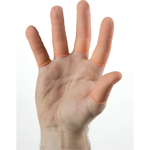 Doigtiers antistatiques en latex pour salles propres QRP Canadian Safety Group Inc.
