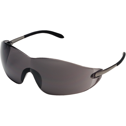 Lunettes de s&eacute;curit&eacute; Blackjack, Lentille Grise/fum&eacute;e, Anti-&eacute;gratignures, ANSI Z87+/R&eacute;pond ou surpasse la norme CSA Z94.3 Canadian Safety Group Inc.