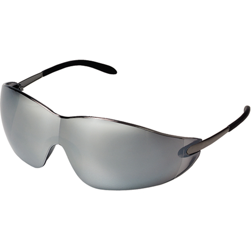 Lunettes de s&eacute;curit&eacute; Blackjack, Lentille Argent/Miroir, Anti-&eacute;gratignures, ANSI Z87+/R&eacute;pond ou surpasse la norme CSA Z94.3 Canadian Safety Group Inc.