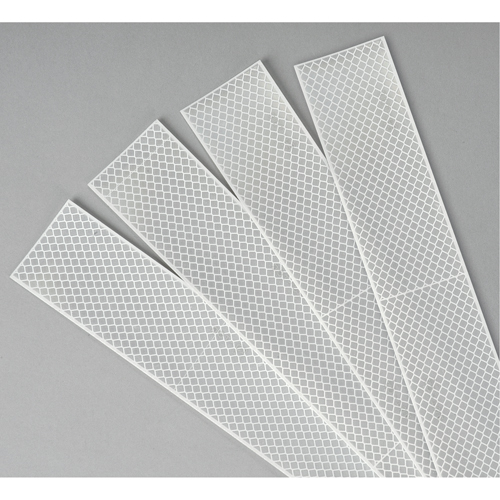 3M Scotchlite Diamond Grade Conspicuity Sheeting Series 983, 2" W x 12" L, White Canadian Safety Group Inc.
