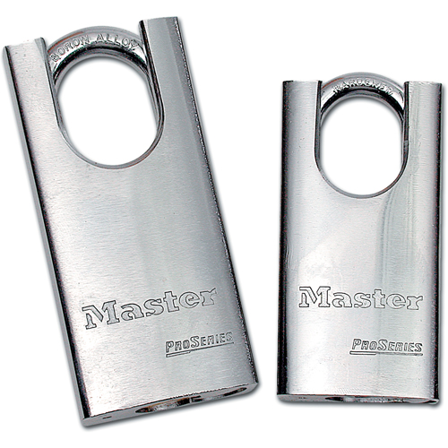 Cadenas &agrave; arceau prot&eacute;g&eacute;, Cl&eacute;s diff&eacute;rentes, Acier tremp&eacute;, Largeur de 1-9/16" Canadian Safety Group Inc.