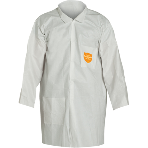 ProShield&reg; 60 Lab Coat, Microporous/Polypropylene, White, Medium Canadian Safety Group Inc.