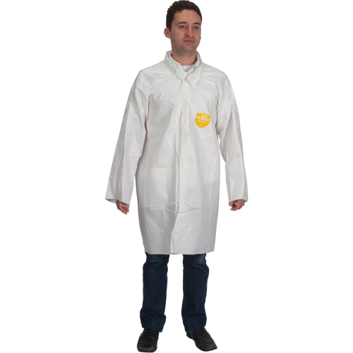 ProShield&reg; 60 Lab Coat, Microporous/Polypropylene, White, Medium Canadian Safety Group Inc.