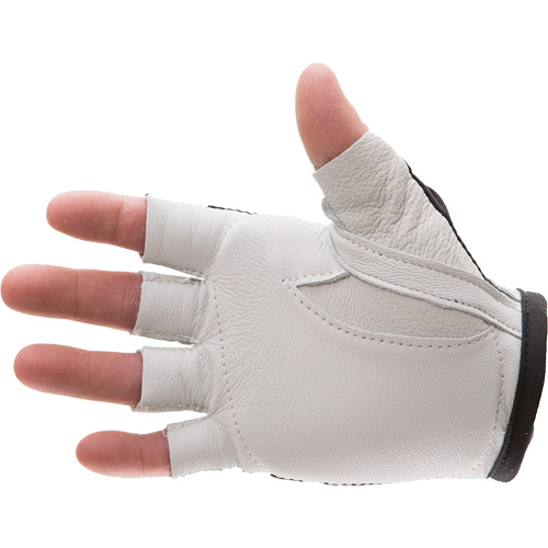 Gant gauche antichoc, T-petit, Paume en Ch&egrave;vre/Cuir refendu, Poignet Boucle et crochet Canadian Safety Group Inc.