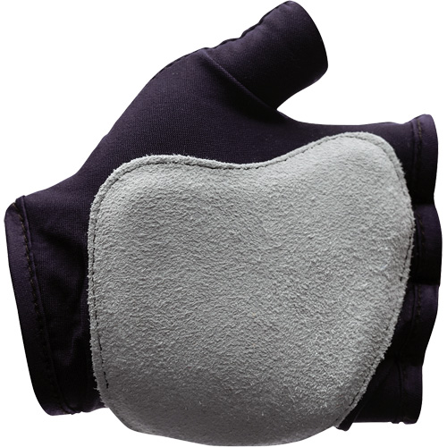 Gants antichocs sans doigts, main droite, T-petit, Paume en Cuir refendu, Poignet &agrave; enfiler Canadian Safety Group Inc.