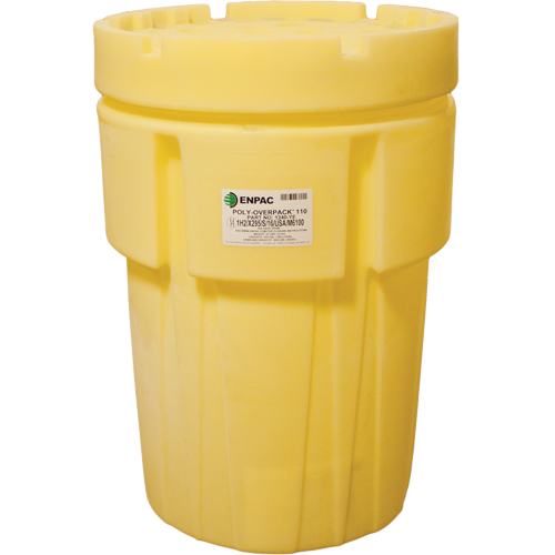 Baril de r&eacute;cup&eacute;ration Poly-Overpack 110 , 103 gal. US, Stationnaire Canadian Safety Group Inc.