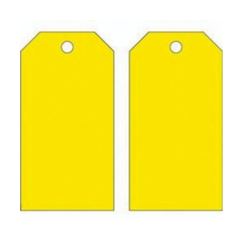 &eacute;tiquettes vierges autoplastifiantes pour la pr&eacute;vention des accidents, M&eacute;tal, 3" la x 5-3/4" h Canadian Safety Group Inc.