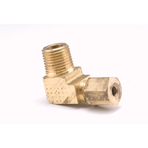 Raccords de compression 90° - Tube &agrave; tube m&acirc;le, 1/8" x 1/8" Canadian Safety Group Inc.