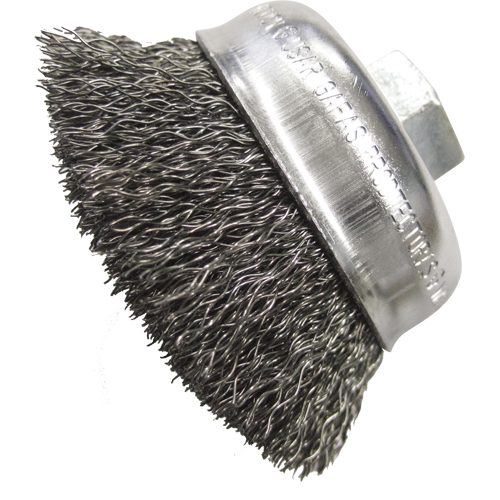 Brosses-boisseau &agrave; fils cr&ecirc;p&eacute;s 2 3/4" Canadian Safety Group Inc.