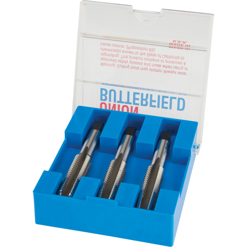 Hand Tap Set, High Speed Steel, 4-40 Thread Canadian Safety Group Inc.