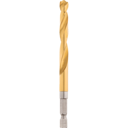 Shockwave Drill Bit, 5/16", Titanium, 2-39/64" Flute, 135° Point Canadian Safety Group Inc.
