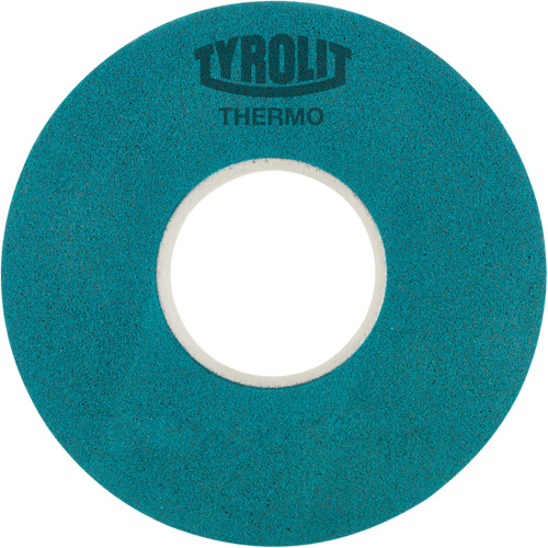 Meule plate simple thermique &agrave; liant &eacute;lastique, 7-7/8" x 0,787", Arbre 3", Type 1 Canadian Safety Group Inc.