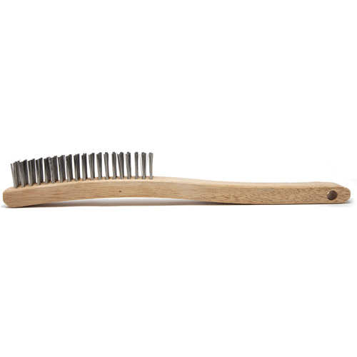 Scratch Brush, Stainless Steel, 4 x 19 Wire Rows, 13-11/16" Long Canadian Safety Group Inc.