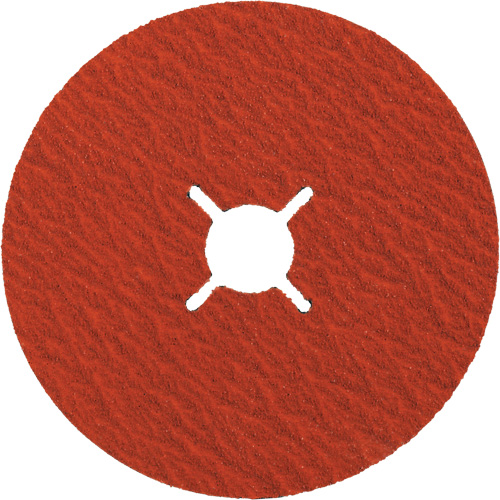 Disque en fibre Cerabond X, C&eacute;ramique, 24, 4-1/2" Dia x 7/8" Arbre Canadian Safety Group Inc.