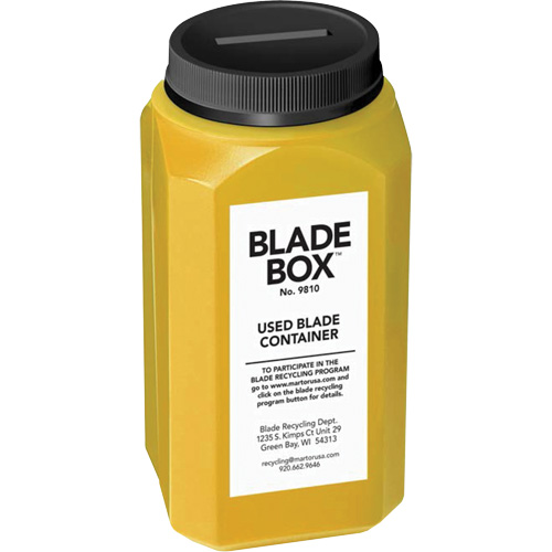 Used Blade Container Canadian Safety Group Inc.