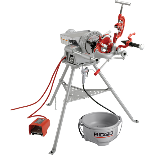 Syst&egrave;me de filetage complet pour fileteuse &eacute;lectrique mod&egrave;le 300, 57 tr/min, Filetage de la tige 1/8" - 2"  Canadian Safety Group Inc.